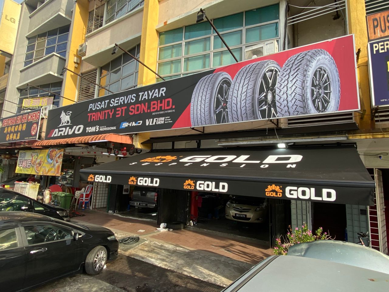 Trinity 3T Sdn Bhd authorised Gold Suspension dealer in Bandar Bukit Tinggi, Klang.