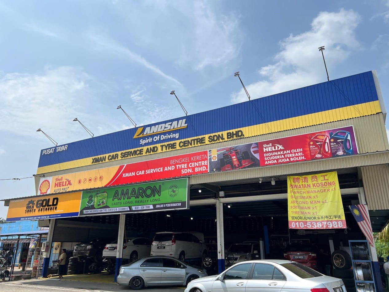 Xman Car Service and Tyre Centre Sdn Bhd authorised Gold Suspension workshop in Banting.