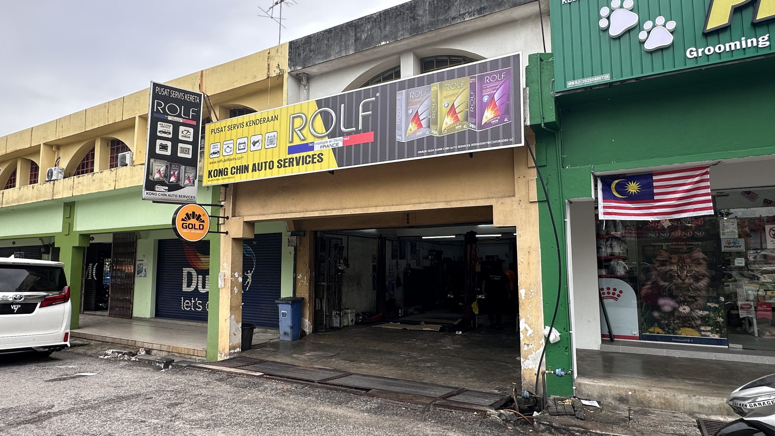 Kong Chin Auto Services Gold Suspension dealer in Taman Perindustrian Uep, Subang Jaya.