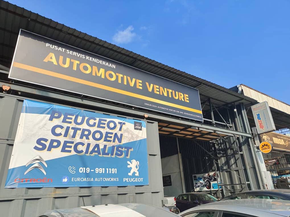 Automotive Venture Sdn Bhd Gold Suspension service centre in Subang Jaya.
